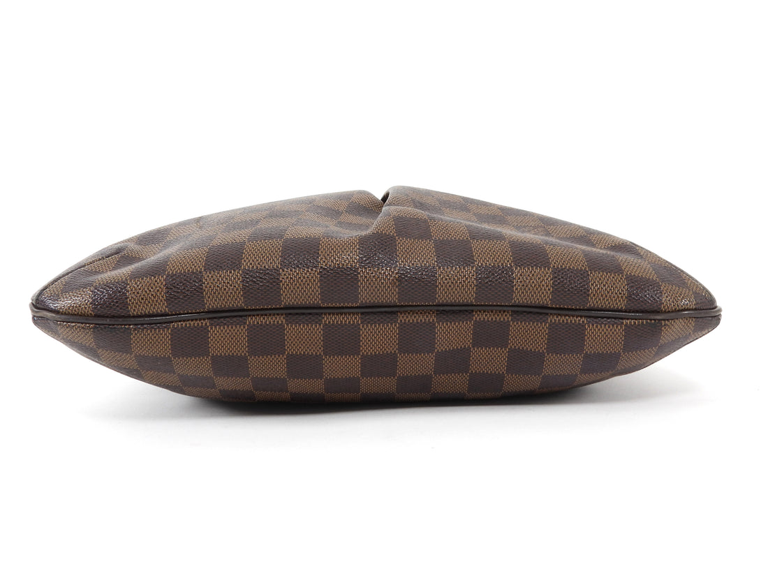 Louis Vuitton Brown Damier Ebene Bloomsbury PM Crossbody Hobo Bag PM