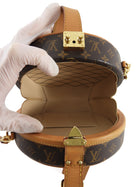 Louis Vuitton Brown Monogram Petite Boite Chapeau Box Bag