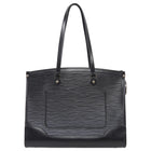 Louis Vuitton Black Epi Leather Madeleine Tote Bag GM