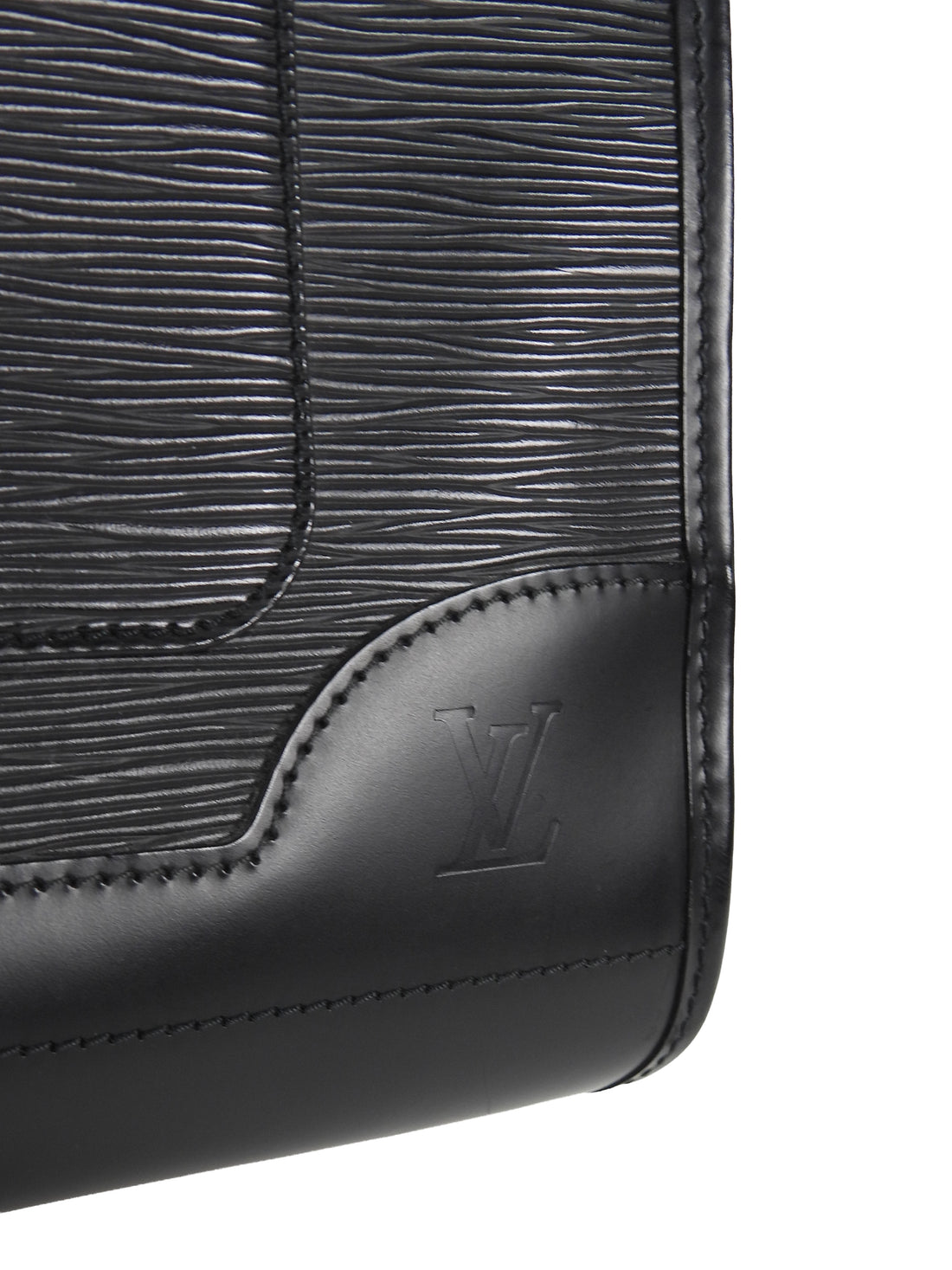 Louis Vuitton Black Epi Leather Madeleine Tote Bag GM