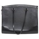 Louis Vuitton Black Epi Leather Madeleine Tote Bag GM