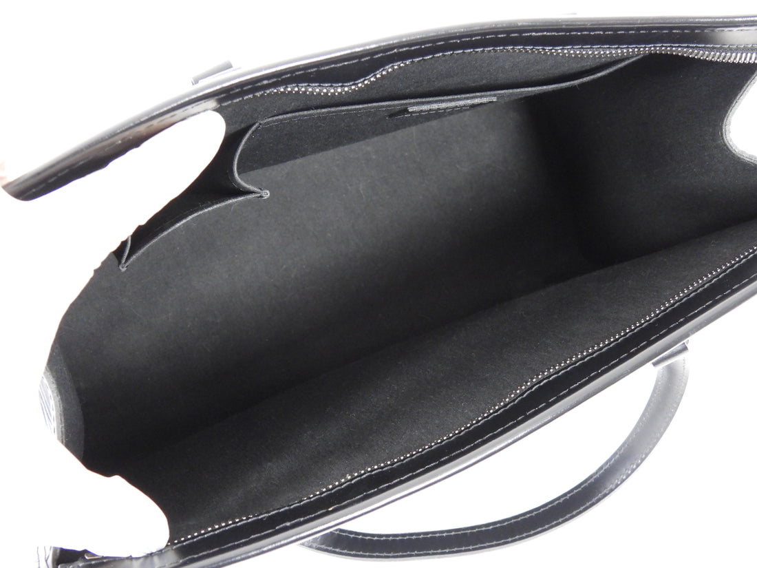 Louis Vuitton Black Epi Leather Madeleine Tote Bag GM