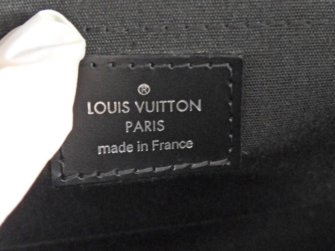 Louis Vuitton Black Epi Leather Madeleine Tote Bag GM