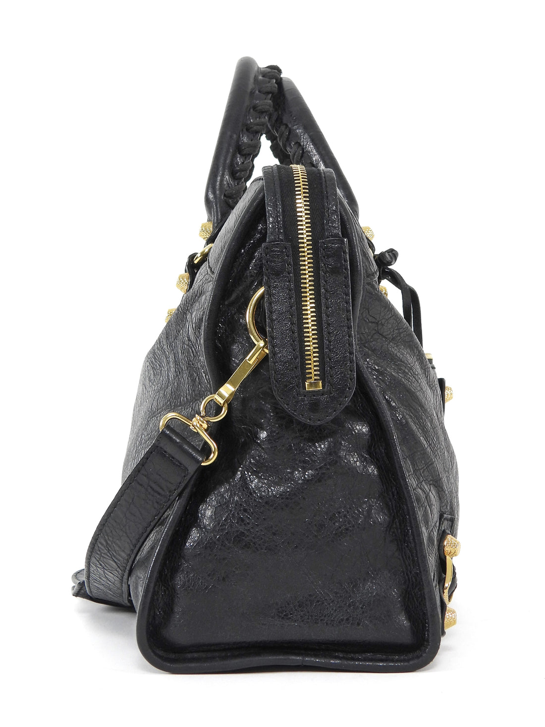 Balenciaga Black Giant 12 Medium Classic City Bag GHW