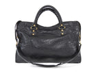 Balenciaga Black Giant 12 Medium Classic City Bag GHW