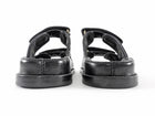 Chanel 24P CC Black Quilted Leather Dad Sandals  - 37