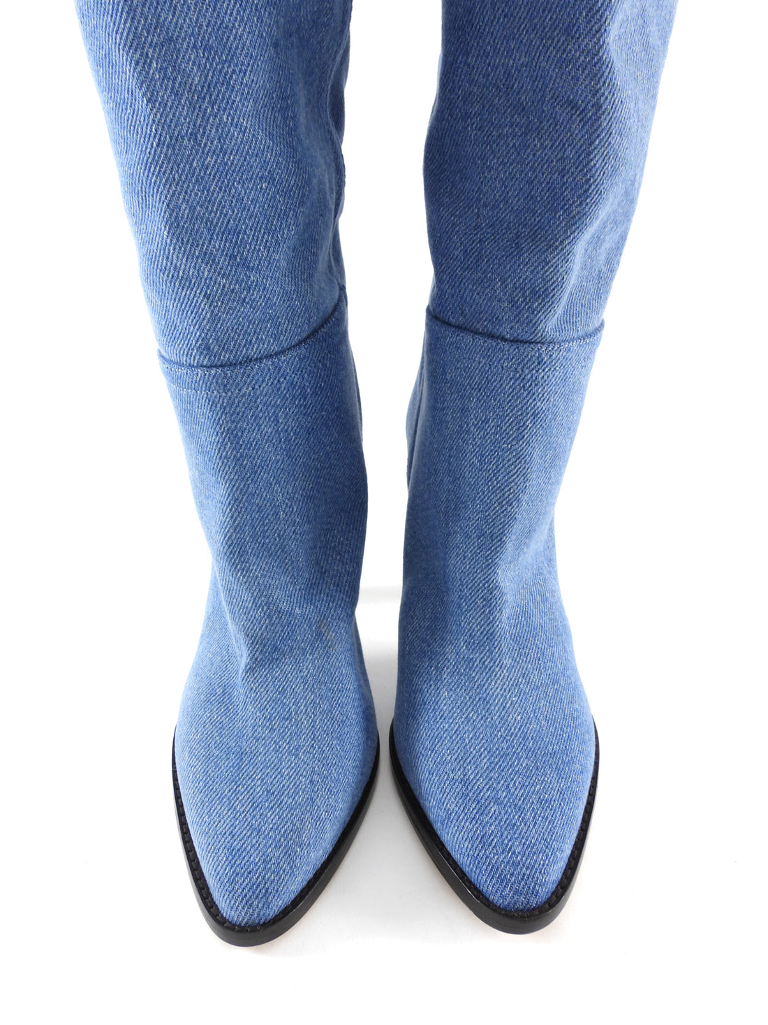 Isabel Marant Blue Denim Western Boot - 37