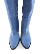 Isabel Marant Blue Denim Western Boot - 37
