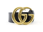 Gucci Marmont GG Black Leather Belt - 85/34