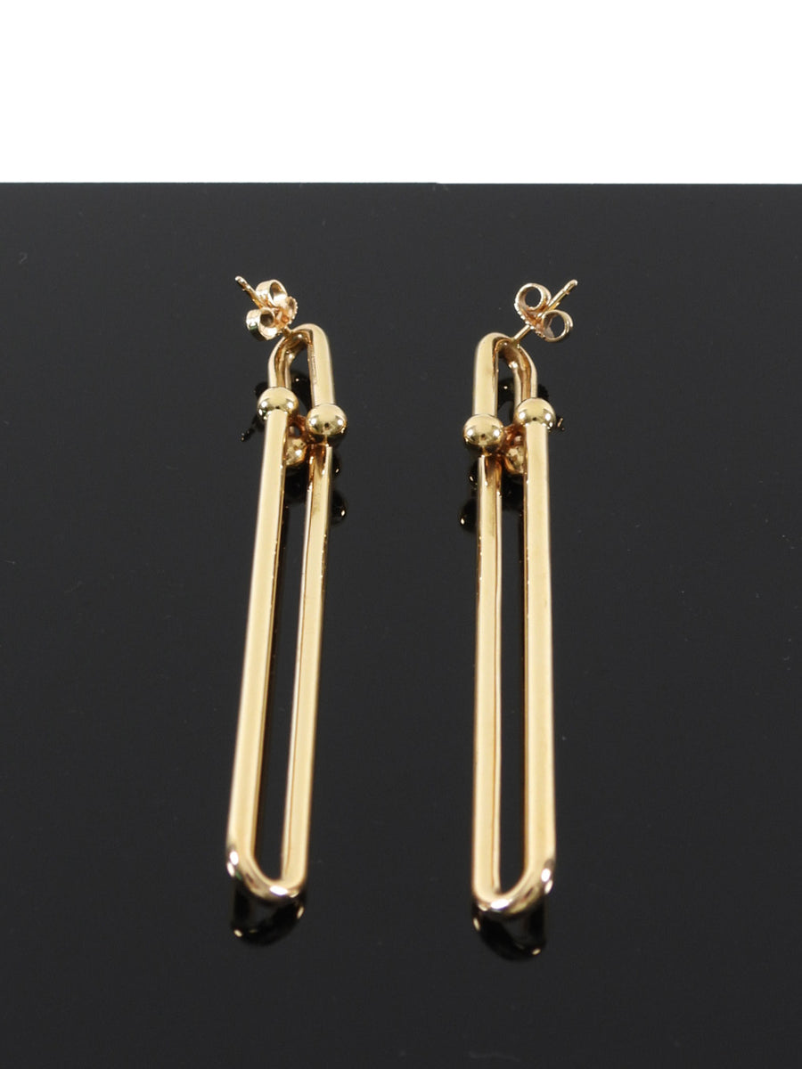Tiffany & Co. HardWear 18k Gold Long Link Earrings