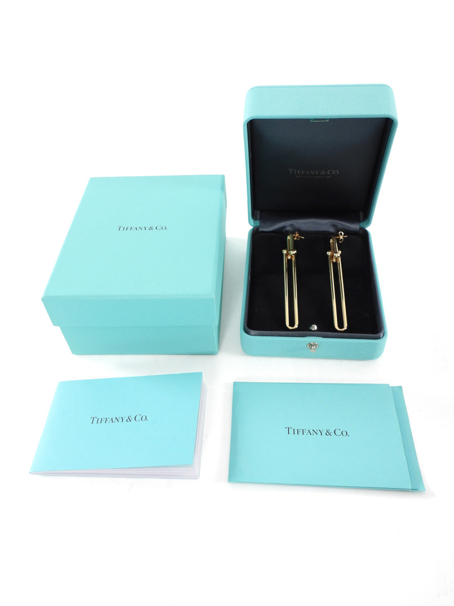 Tiffany & Co. HardWear 18k Gold Long Link Earrings