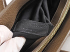 Saint Laurent Sac du Jour Large Taupe Brown Grained Leather Tote Bag