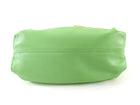 Bottega Veneta The Chain Pouch Lime Green Leather Shoulder Bag