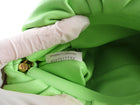 Bottega Veneta The Chain Pouch Lime Green Leather Shoulder Bag