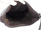 Gucci Dark Brown GG Monogram Canvas Abbey Shoulder Hobo Bag
