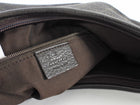 Gucci Dark Brown GG Monogram Canvas Abbey Shoulder Hobo Bag
