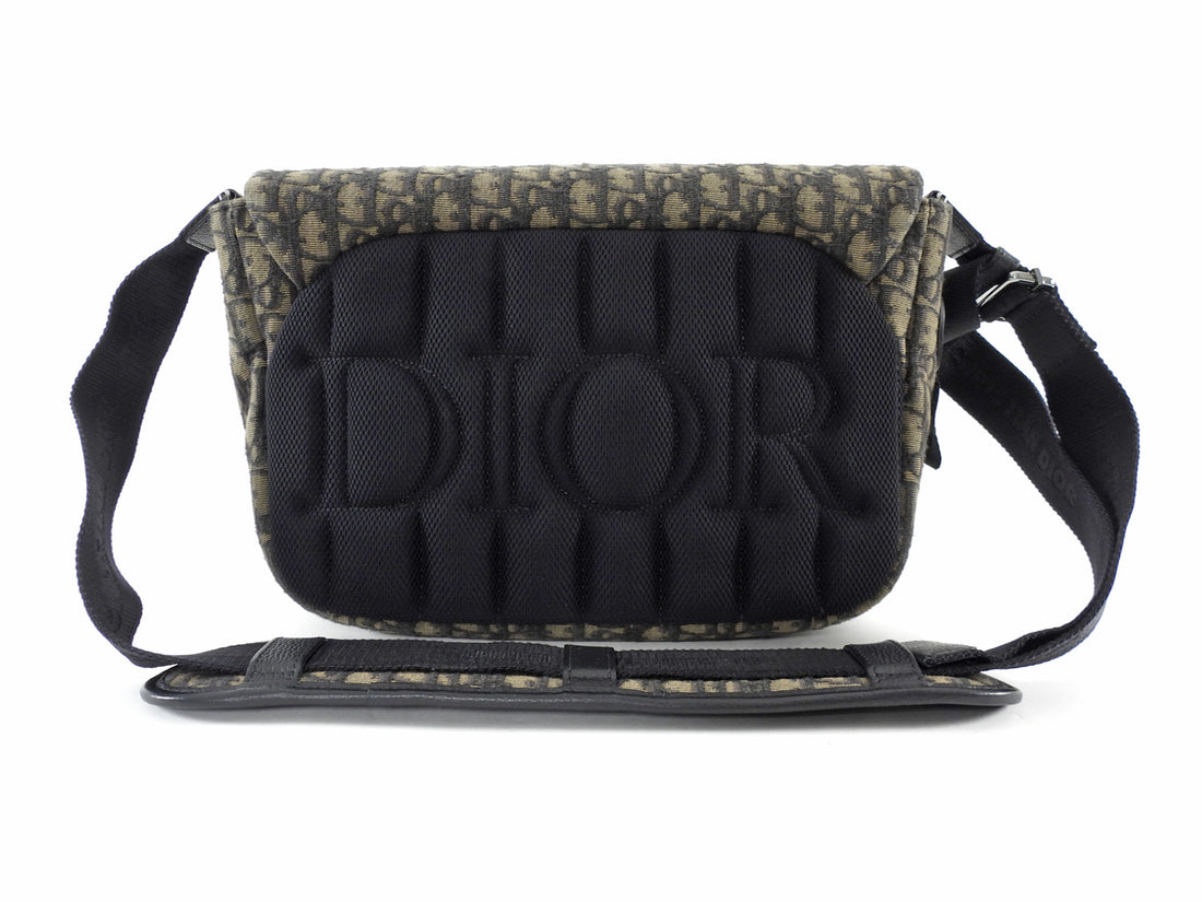 Christian Dior Explorer Brown Oblique Canvas Messenger Bag