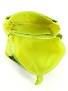 Loewe Neon Yellow and Black Anagram Technical Canvas Postman Sling Bag