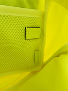 Loewe Neon Yellow and Black Anagram Technical Canvas Postman Sling Bag