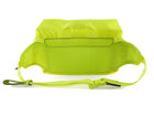 Loewe Neon Yellow and Black Anagram Technical Canvas Postman Sling Bag
