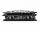 Dior 30 Montaigne Navy Blue Oblique Canvas 2 in 1  Pouch Bag