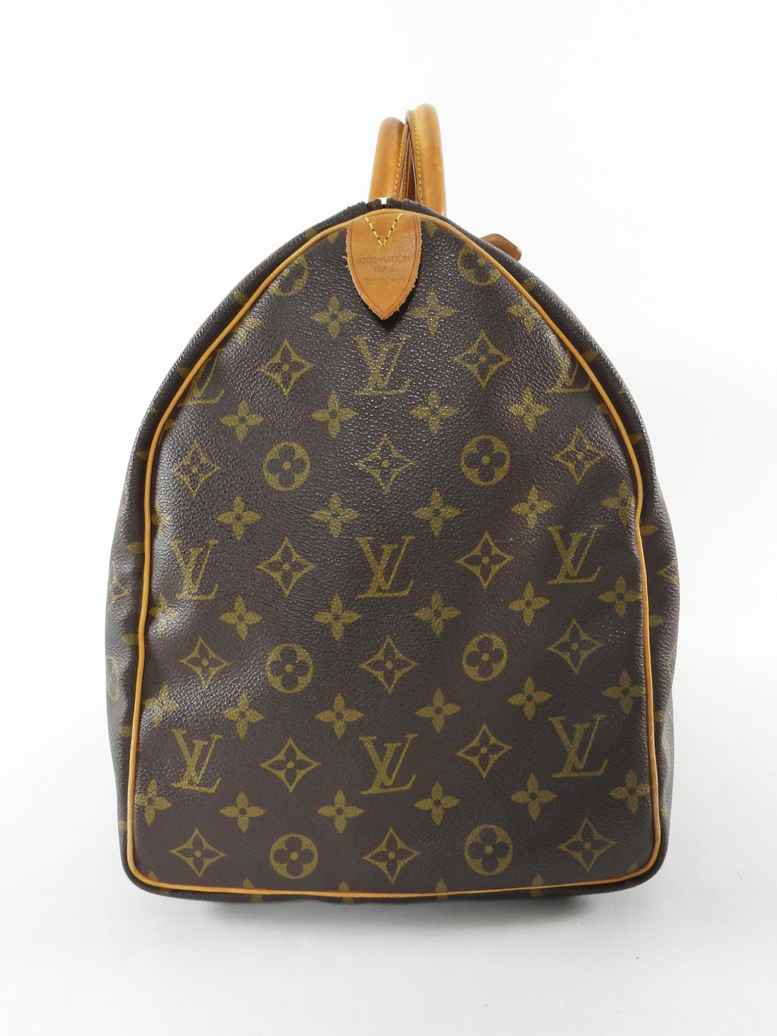 Louis Vuitton Vintage 1993 Keepall 50 Brown Monogram Coated Canvas Duffle Bag