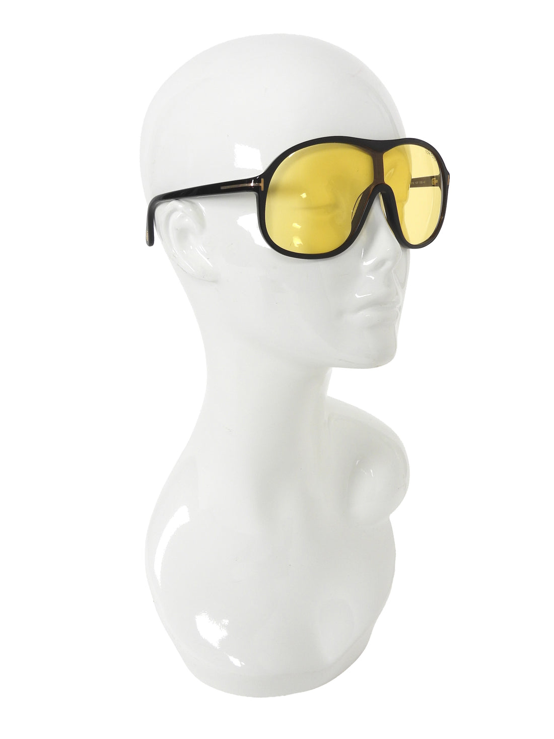 Tom Ford Black Drew TF974 Acetate Aviator Sunglasses