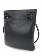Hermes Aline TPM Black Swift Leather Mini Grooming Bag