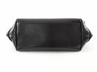 Ferragamo Brown Smooth Folded Leather Gancini Chain Small Shoulder Bag