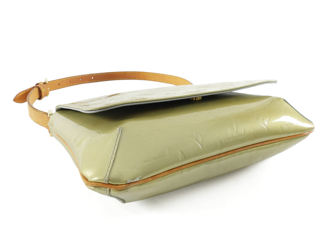 Louis Vuitton Vintage 1999 Thompson Street Yellow Monogram Vernis Shoulder Bag