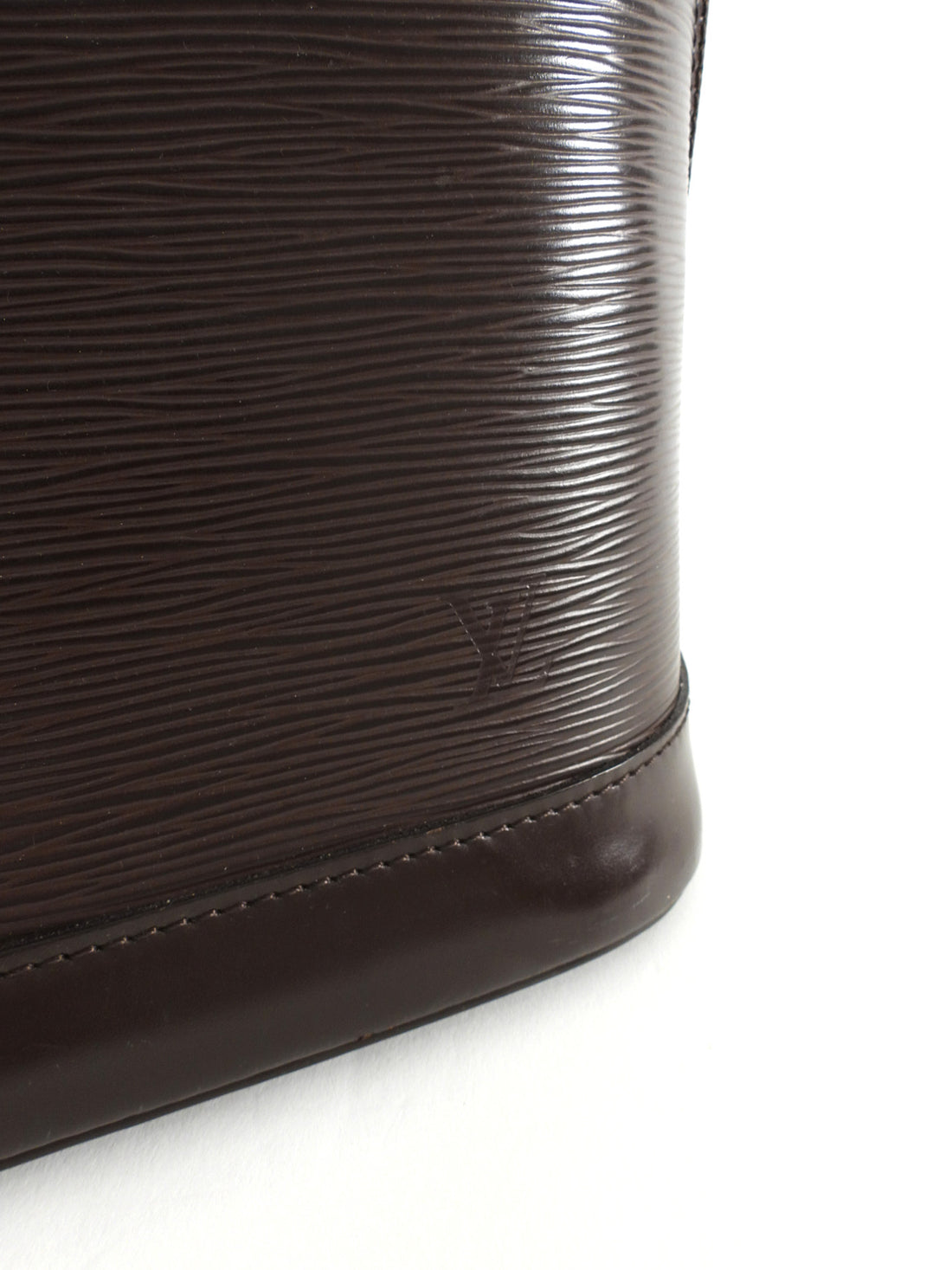 Louis Vuitton Vintage 2002 Brown Epi Leather Alma PM Bag
