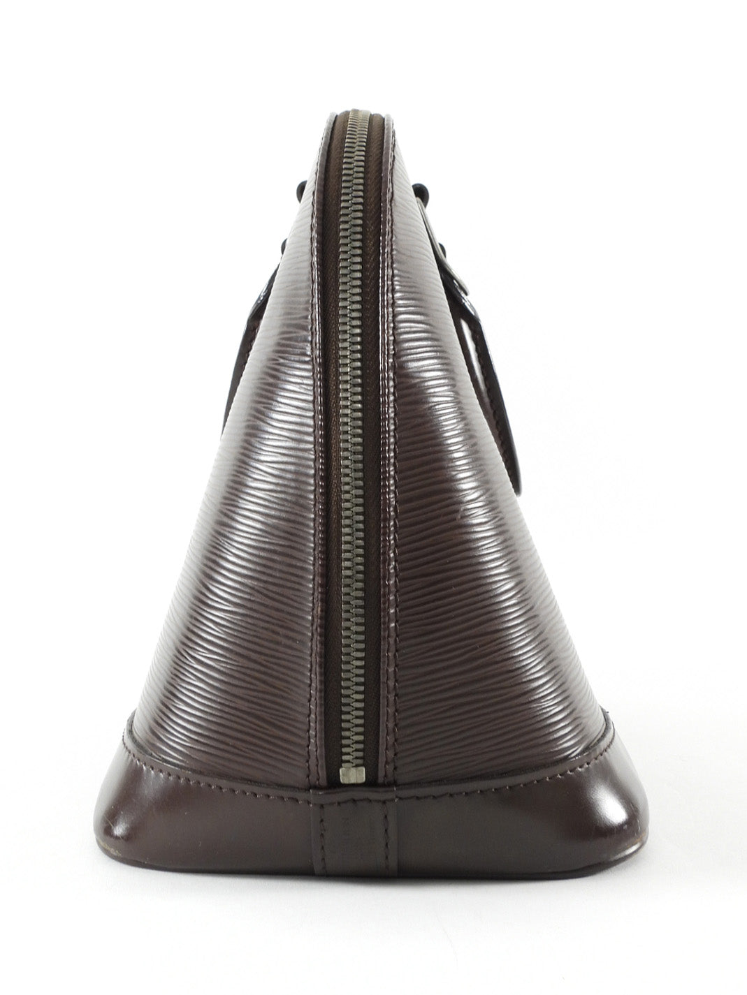 Louis Vuitton Vintage 2002 Brown Epi Leather Alma PM Bag