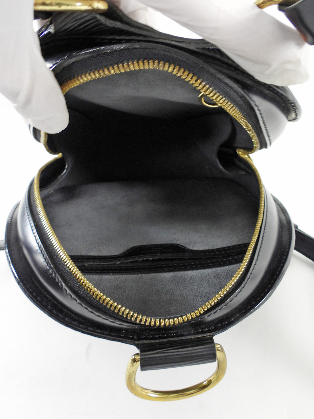 Louis Vuitton Vintage 2000 Mabilon Black Epi Leather Backpack