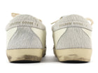 Golden Goose White Superstar Distressed Low Top Leather Sneakers - 35