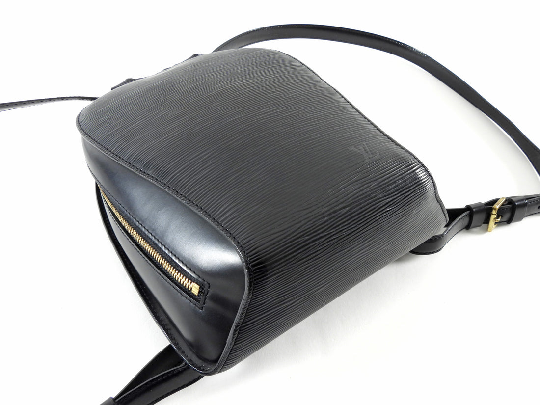 Louis Vuitton Vintage 2000 Mabilon Black Epi Leather Backpack