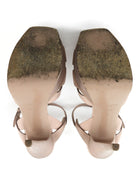 Yves Saint Laurent Blush Pink Tribute Platform Heeled Sandals - 37