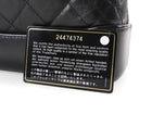 Chanel Black Small Quilted Leather Gabrielle Chain Small Backpack Bag