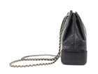 Chanel Black Small Quilted Leather Gabrielle Chain Small Backpack Bag