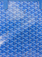 Goyard Blue Goyardine Coated Canvas Artois MM Tote Bag