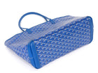 Goyard Blue Goyardine Coated Canvas Artois MM Tote Bag