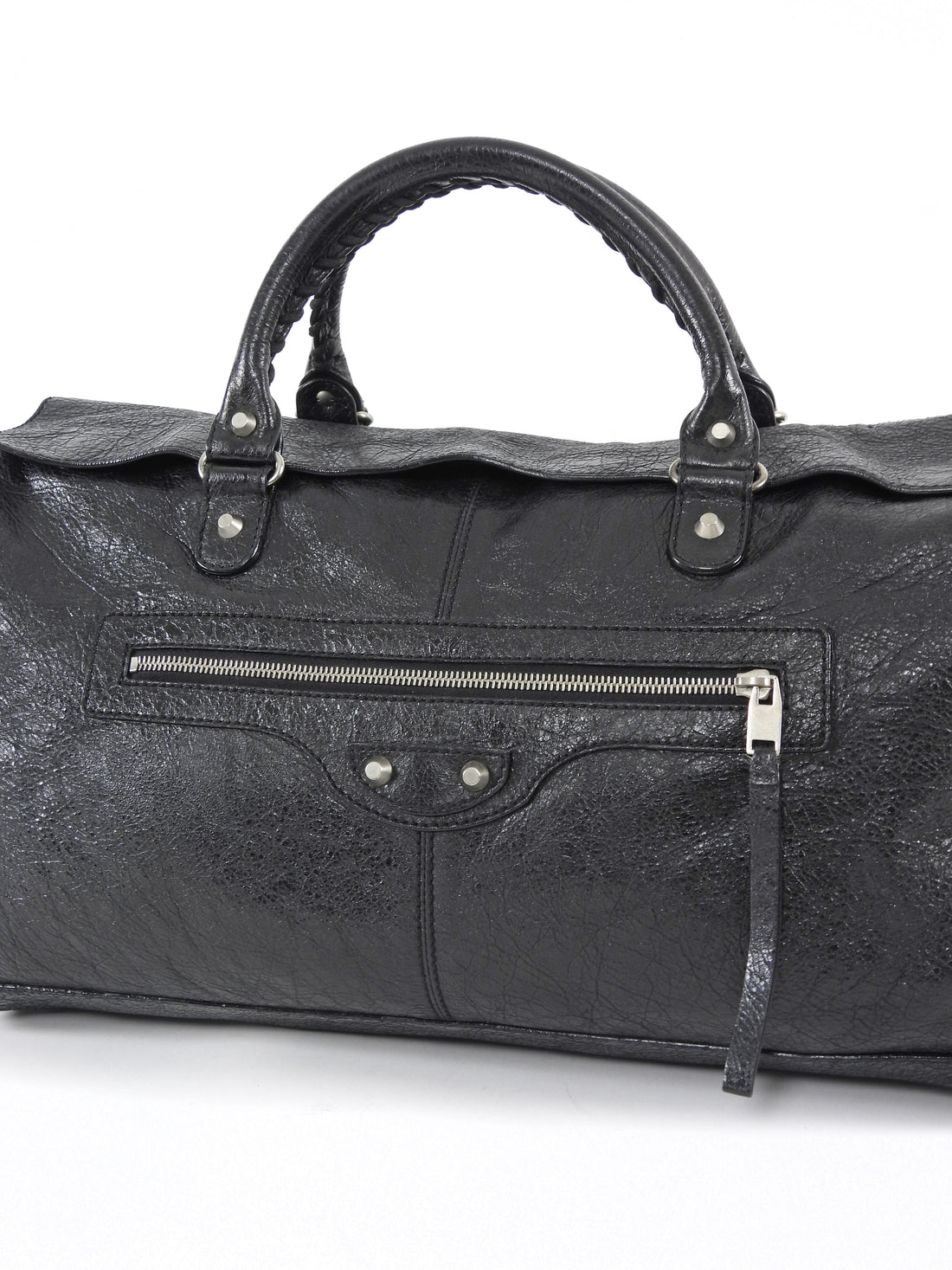 Balenciaga SS2014 Arena Lambskin Leather Large Squash Large Duffle Bag