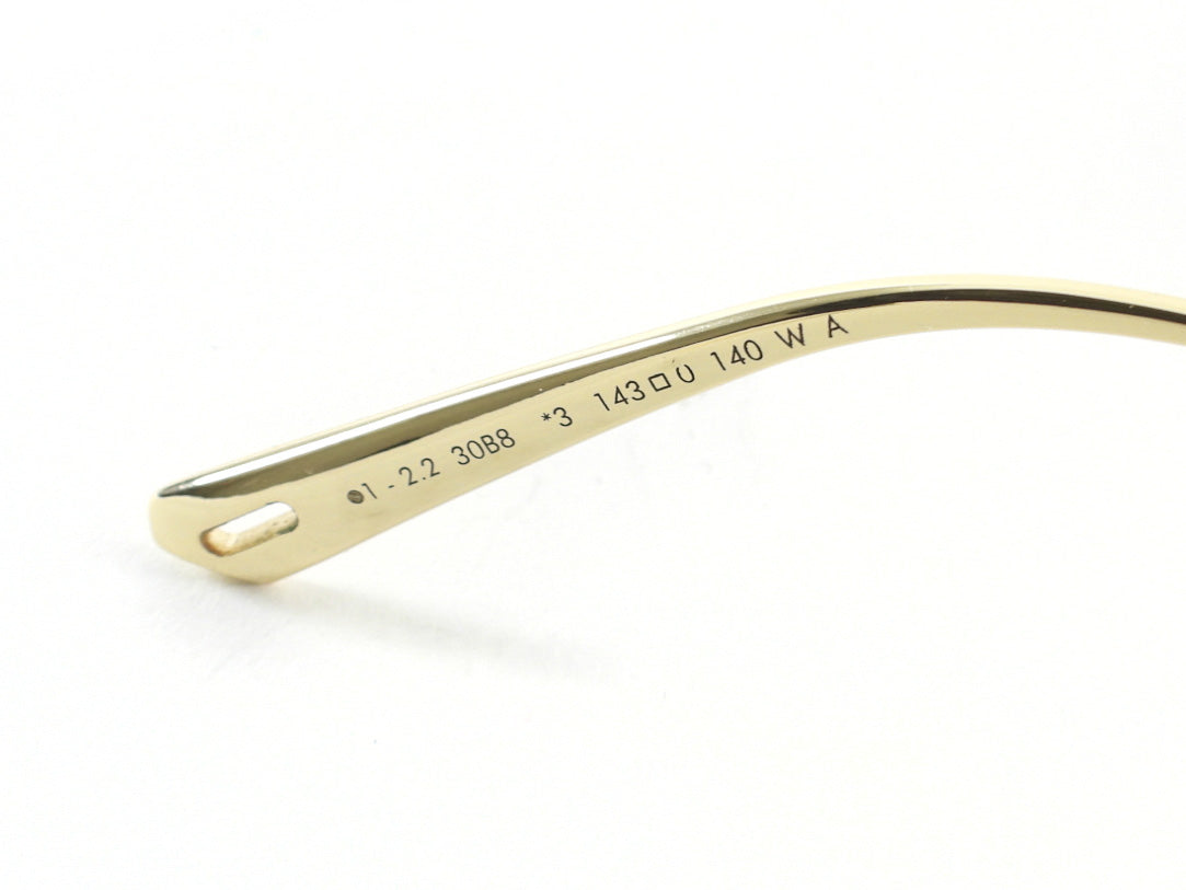 Dior Blue DiorClub M3U Oblique Lens Cat Eye Sunglasses