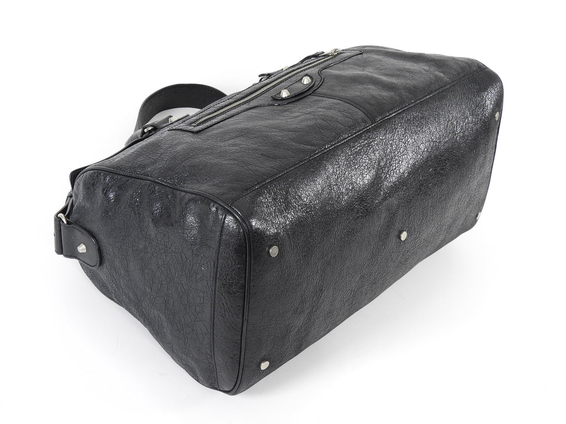 Balenciaga SS2014 Arena Lambskin Leather Large Squash Large Duffle Bag