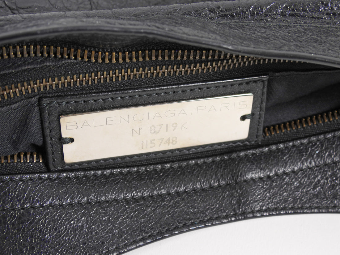 Balenciaga AW2012 Lambskin Arena Classic City Medium Moto Bag
