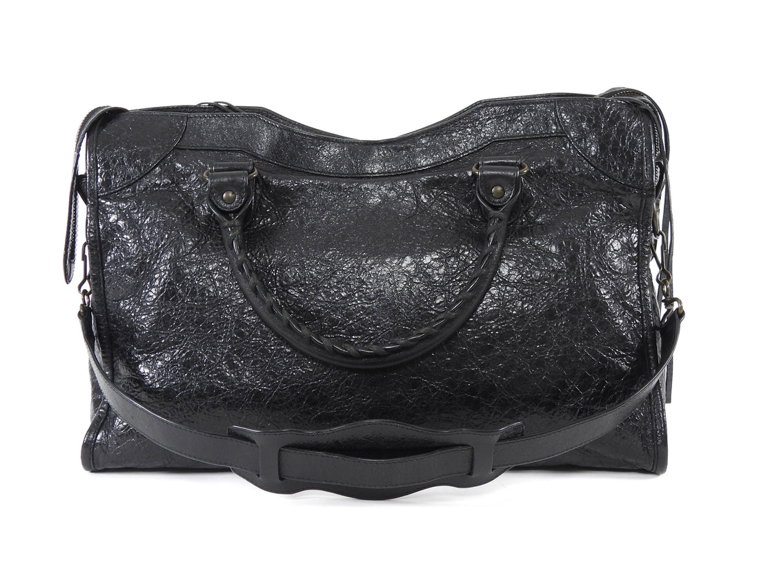 Balenciaga AW2012 Lambskin Arena Classic City Medium Moto Bag