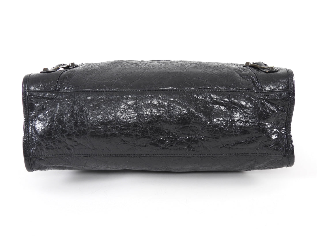 Balenciaga AW2012 Lambskin Arena Classic City Medium Moto Bag