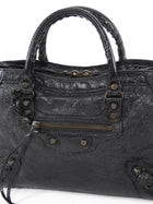 Balenciaga Arena Lambskin Classic City Small Moto Bag