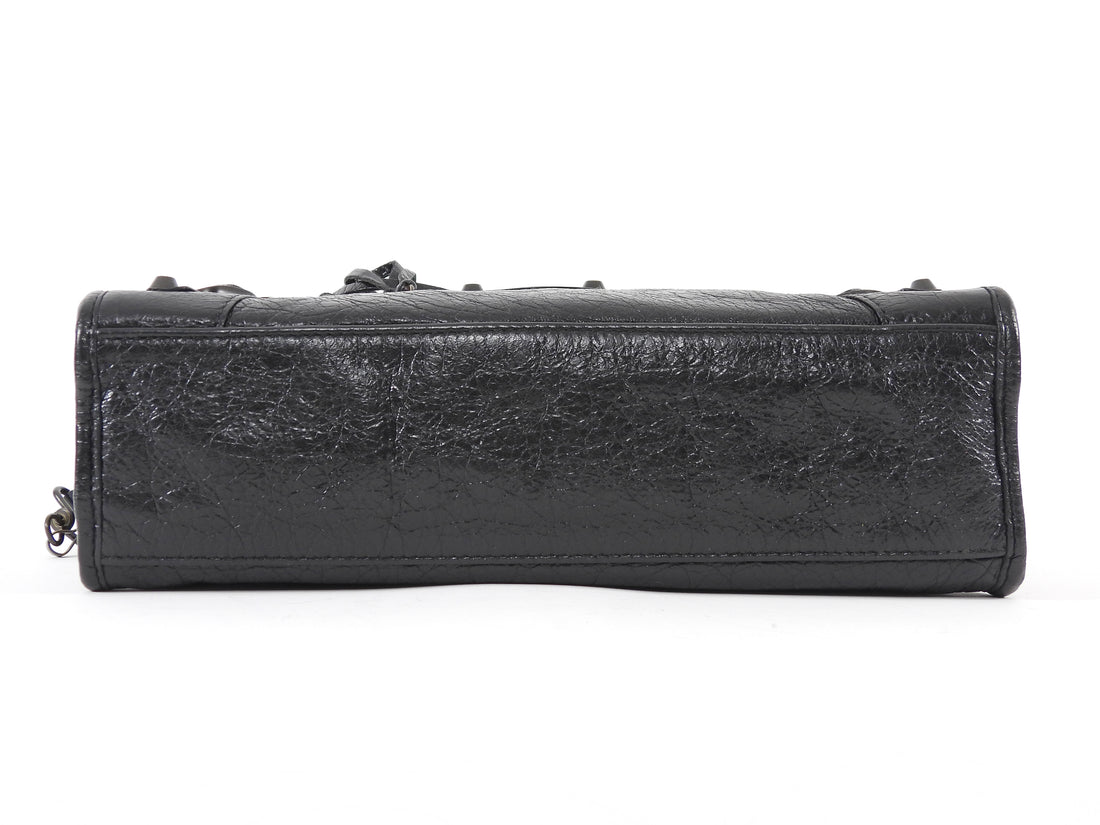 Balenciaga Arena Lambskin Classic City Small Moto Bag