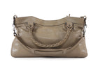 Balenciaga Taupe Brown Vintage Lambskin City First Bag