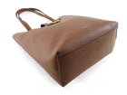 Demellier Tan Brown Leather Vertical Vancouver Tote Bag